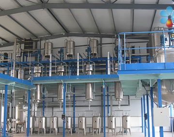 Wheat germ oil production line